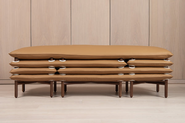 TAKYA BENCH IN LEATHER
