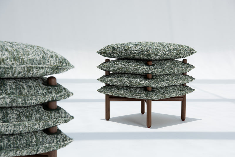 Forest Bouclé Takya Stool