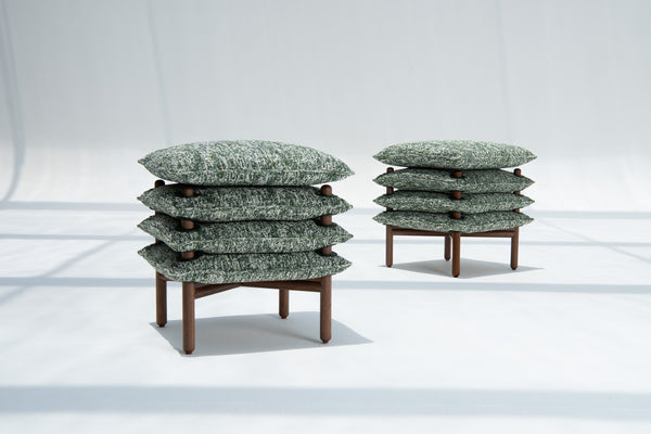 Forest Bouclé Takya Stool